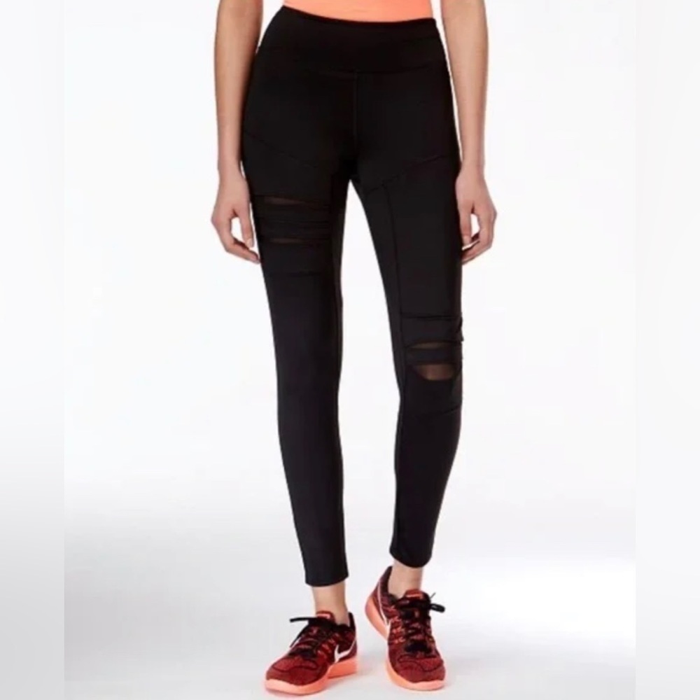 NWT Jessica Simpson The Warmer Workout Leggings Cutout